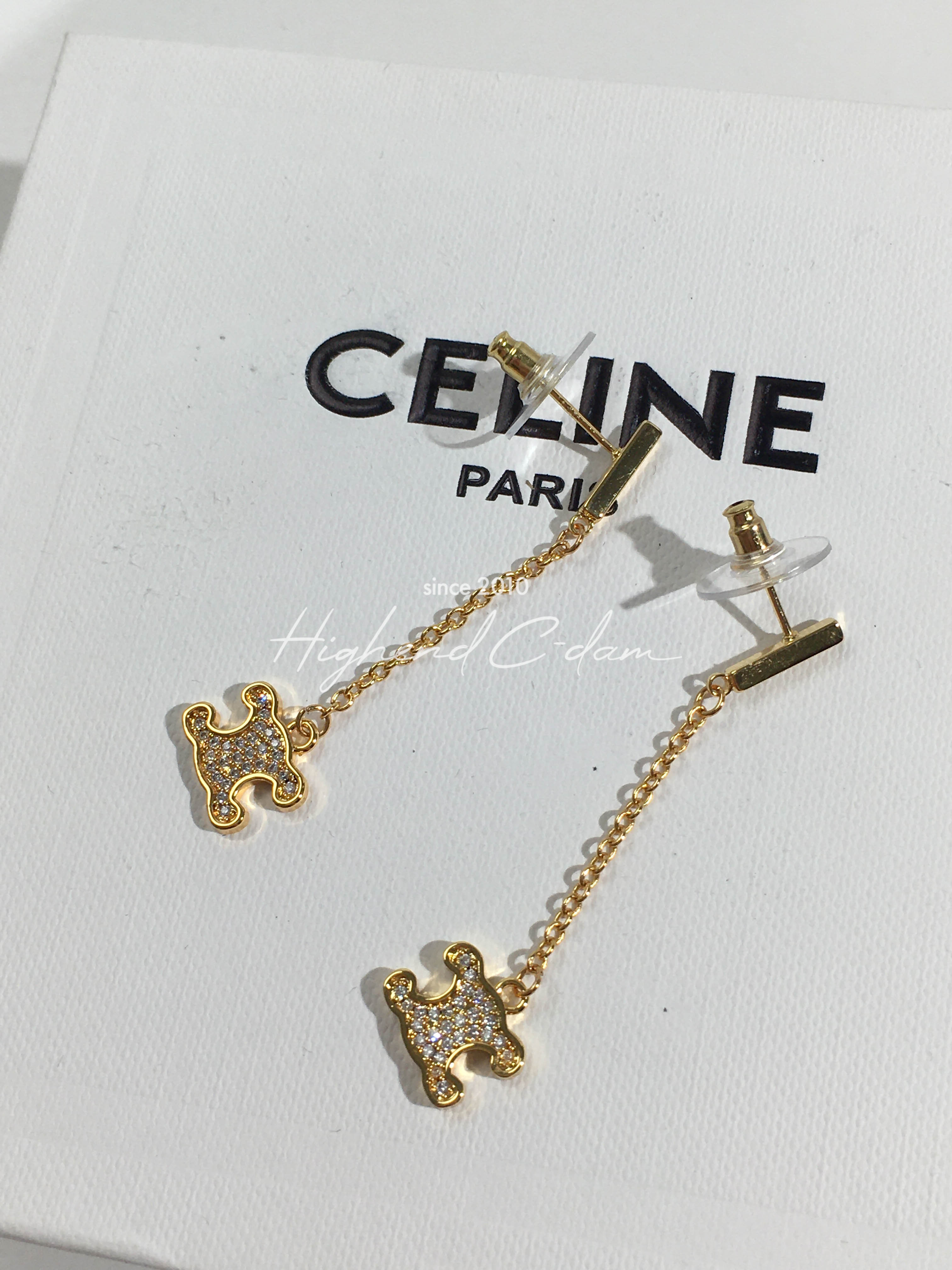 셀린느 celine 트리오페 귀걸이