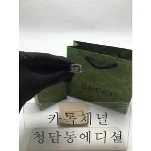 구찌 gucci 스털링 실버 반지