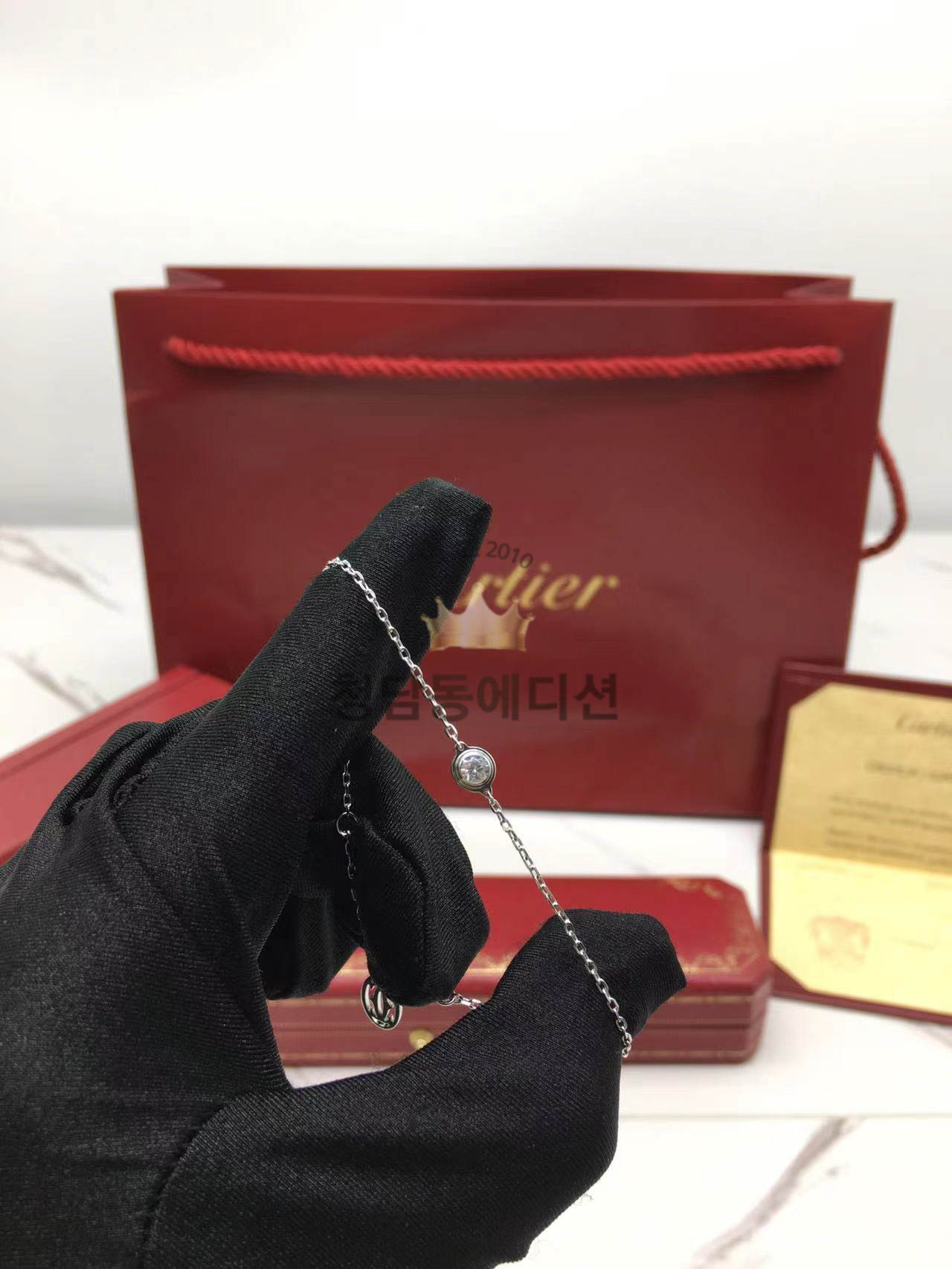 까르띠에 cartier 다무르 브레이슬릿 (3COLOR) (라지 사이즈)