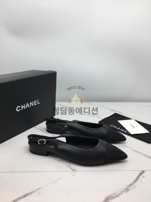 샤넬 투톤 슬링백 무광