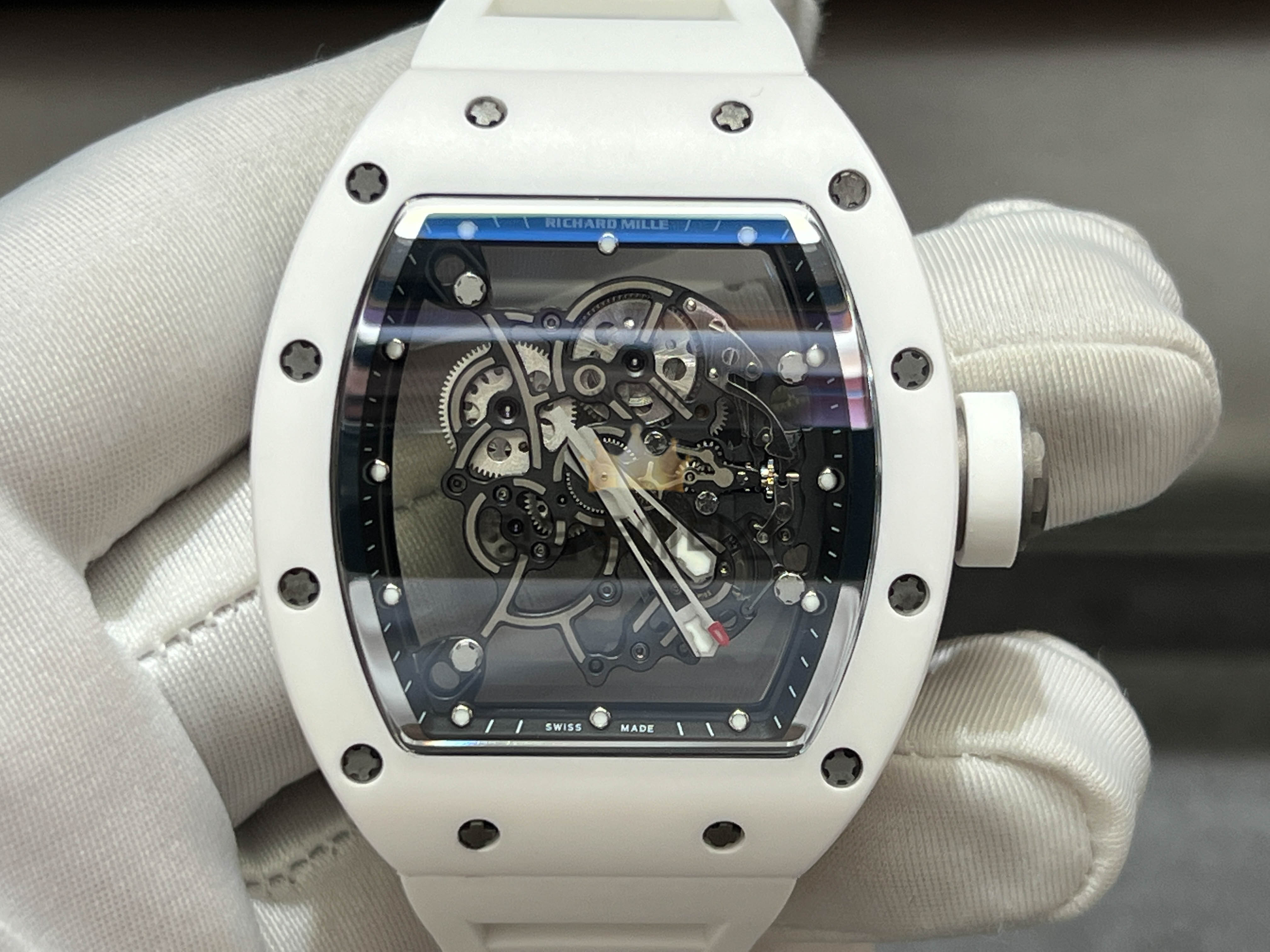 리차드밀 RM055 부바왓슨 세라믹 화이트