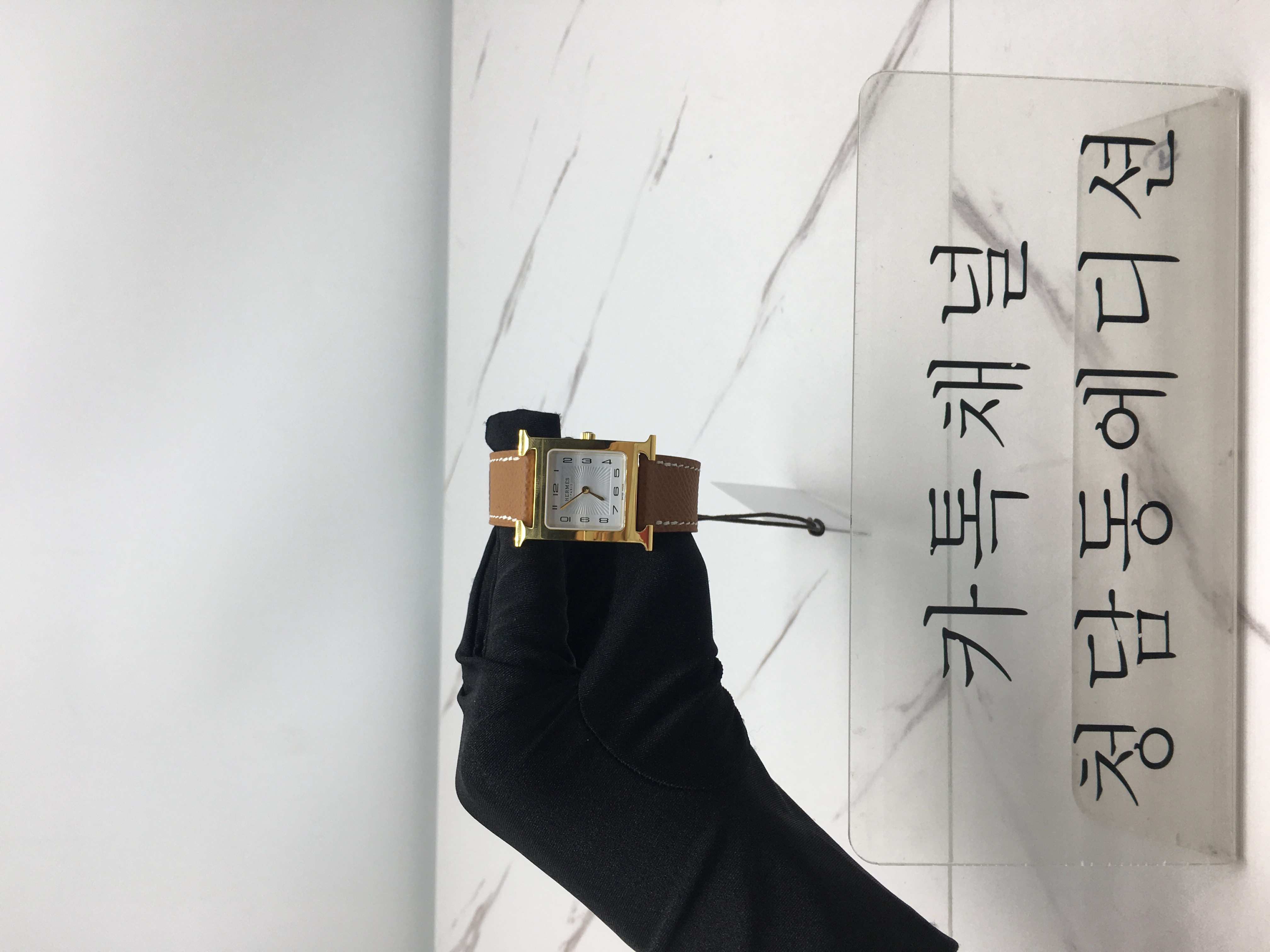 에르메스 H아워 워치 스몰 모델 25mm 여성 시계