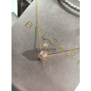 불가리 비제로원 네크리스 목걸이 (컬러 로즈골드)