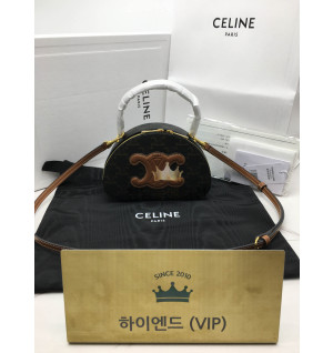 셀린느 CELINE 하프문 케이스 백