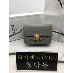 셀린느 트리오페 숄더백 틴 (컬러 그레이)