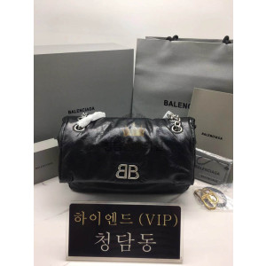 발렌시아가 BLCG BB 모나코 스몰 체인백 블랙