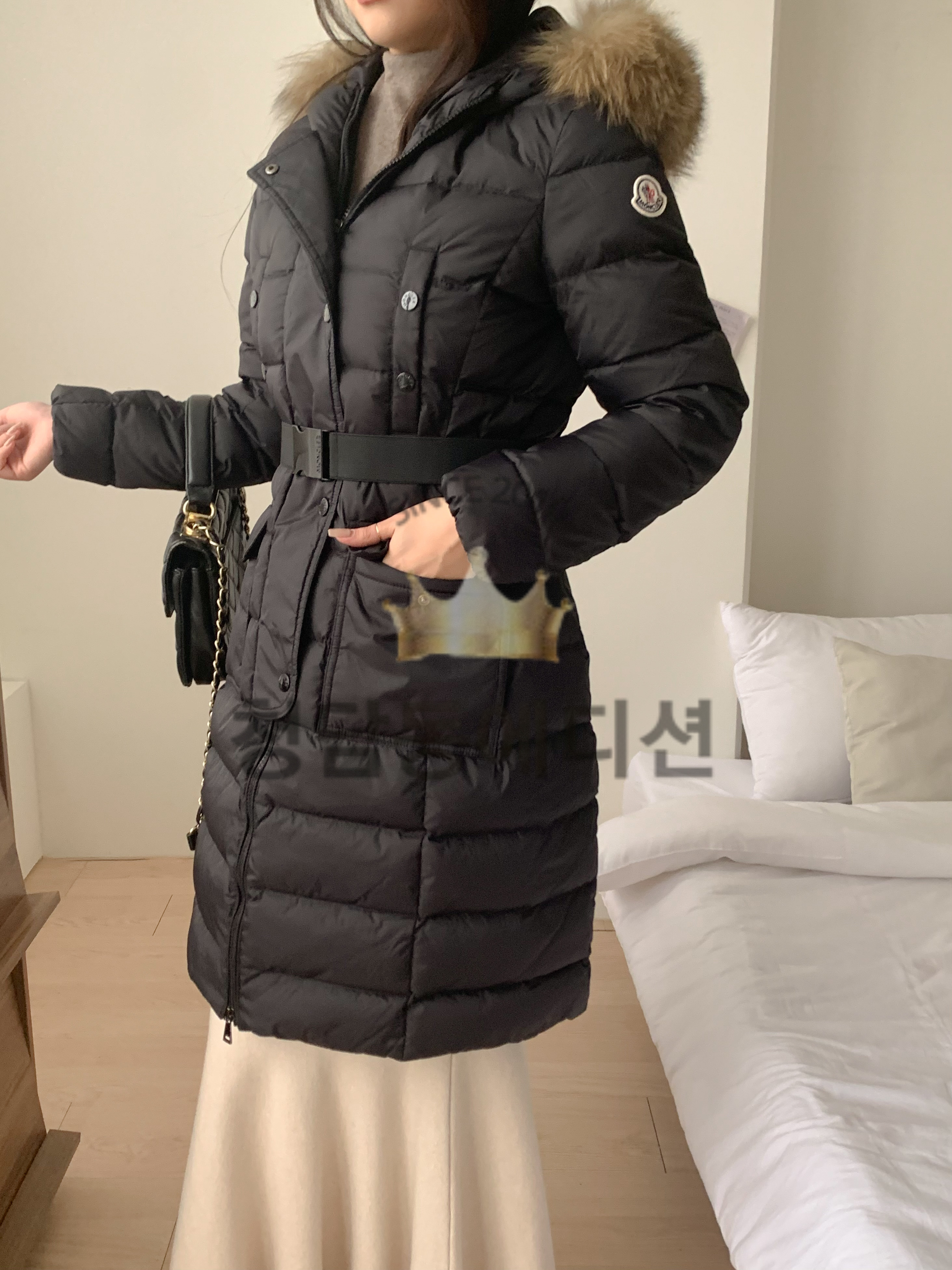 몽클레어 극소량 상품 클로에 롱패딩