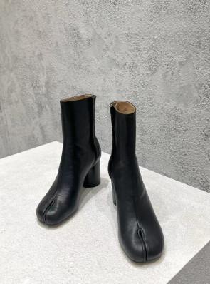 메종 마르지엘라 타비 플랫폼 앵클 부츠