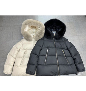 몽클레어 라이체 패딩 (컬러 블랙, 아이보리) (무광)