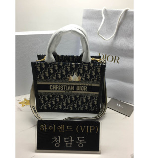 디올 오블리크 북토트백 스몰 (숄더 스트랩 ver.)