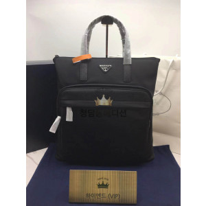 프라다 리나일론 사피아노 토트백