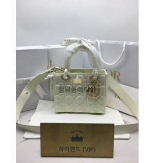 디올 램스킨 레이디백 MY ABC