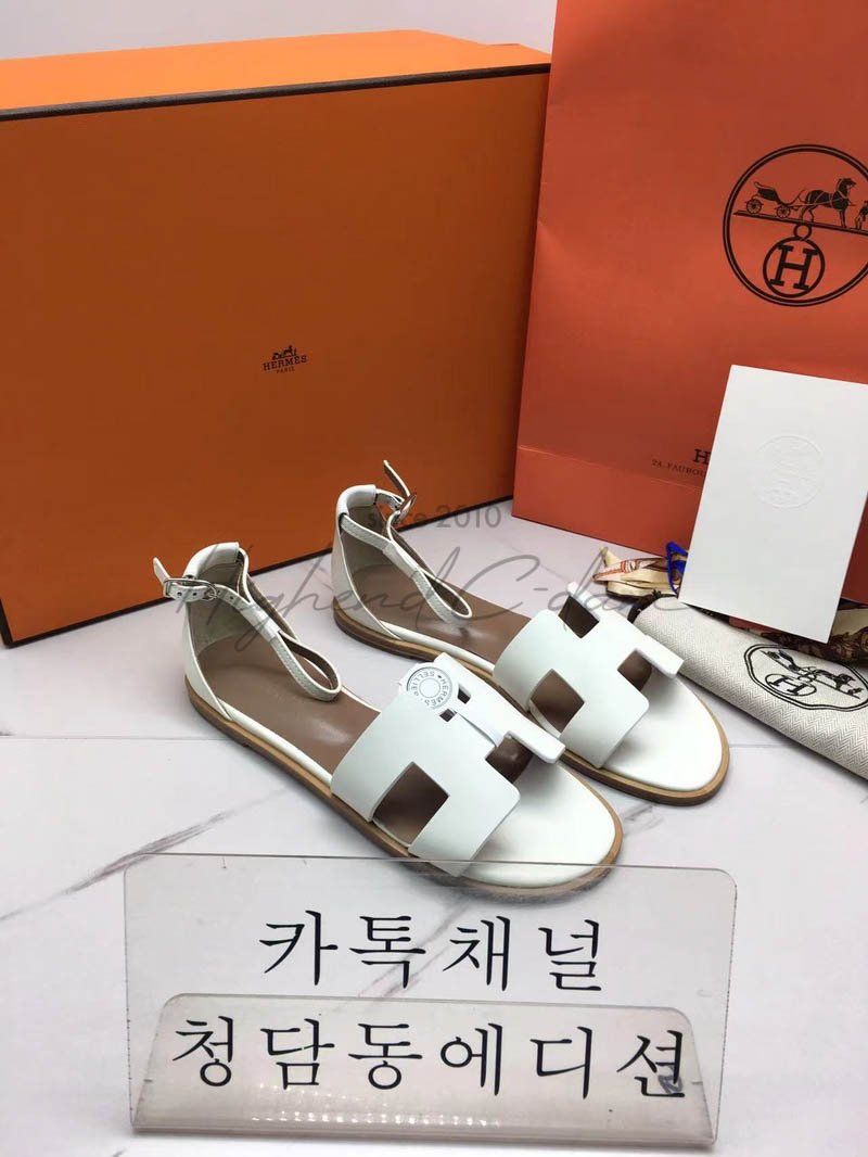 에르메스 산토리니 스위프트 샌들