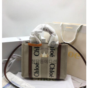 끌로에 우디백 스몰 브라운