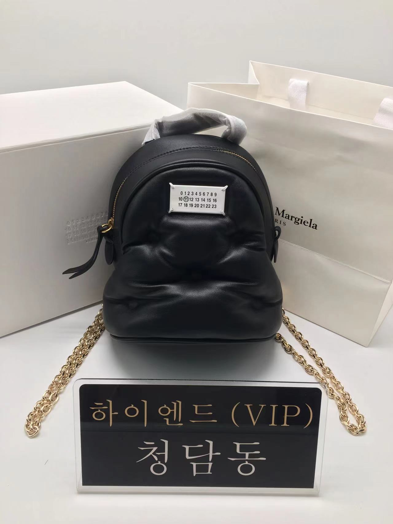 메종 마르지엘라 백팩 금장