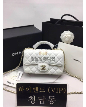 샤넬 23A 스몰 탑핸들 백