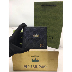 구찌 디테일 지갑 768243 (컬러 블랙은장)