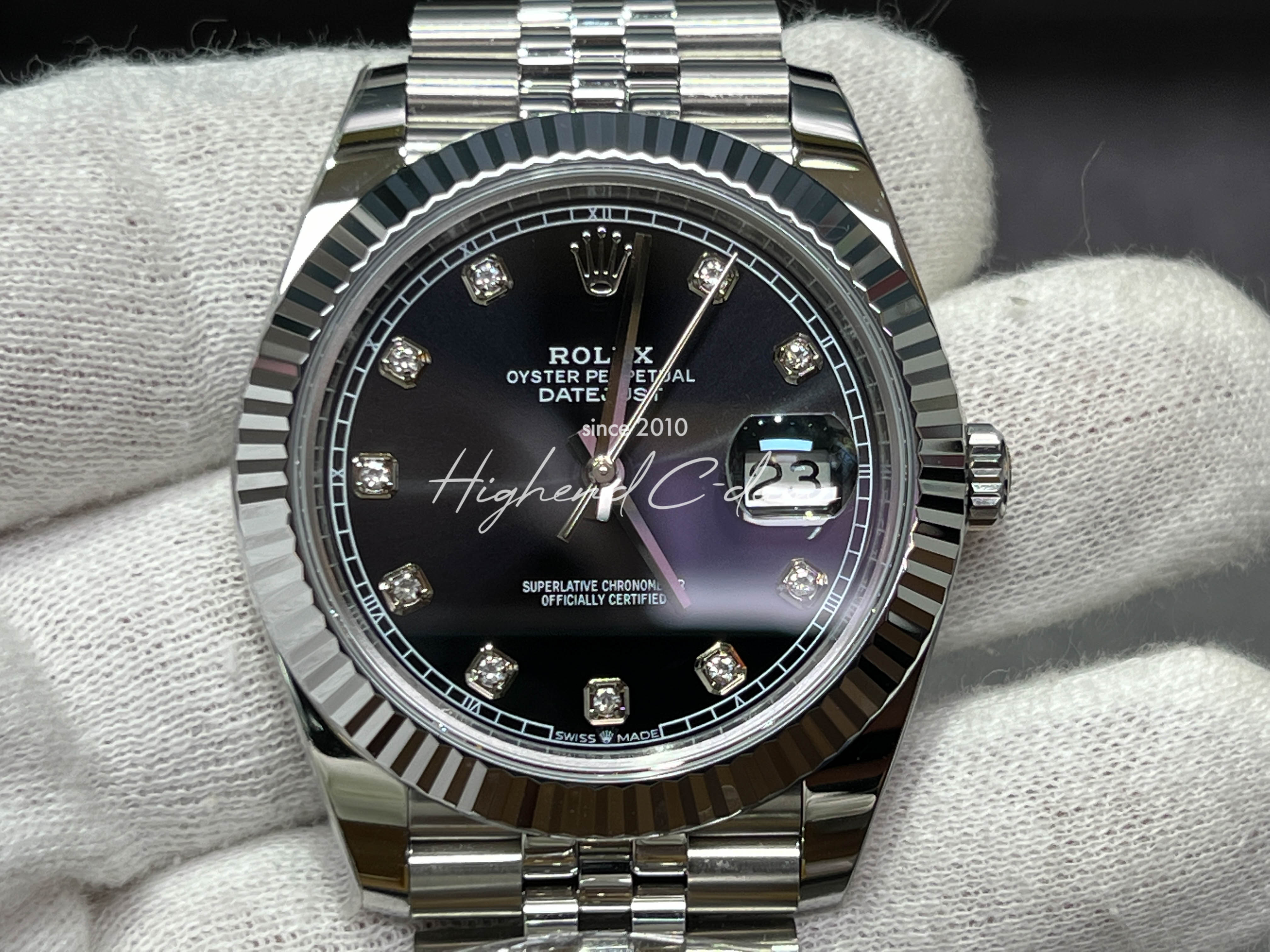 로렉스 데이저스트 41mm 검판 126334