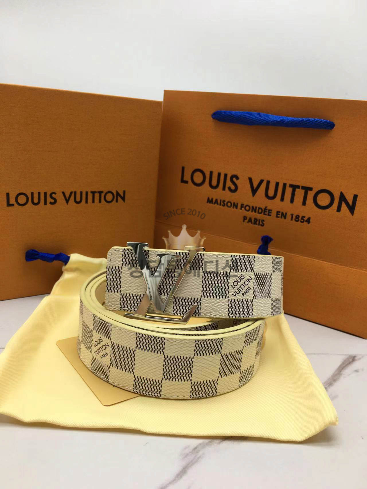 루이비통 버클 벨트 4cm