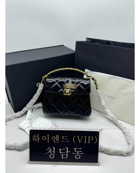 샤넬 탑 핸들 미니 플랩 가방 미니 가방