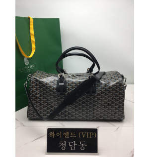 고야드 크로아지에 보스턴백 45cm/50cm (컬러 블랙)