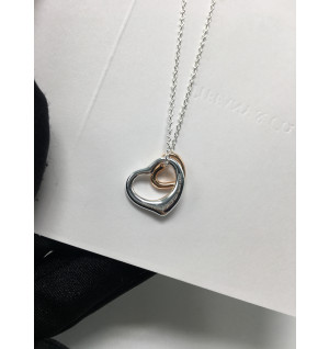 티파니 엘사 퍼레티 오픈 하트 펜던트 목걸이