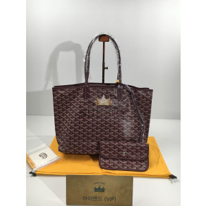 고야드 이사벨 클래식 스페셜 컬러 토트백 pm (컬러 버건디)