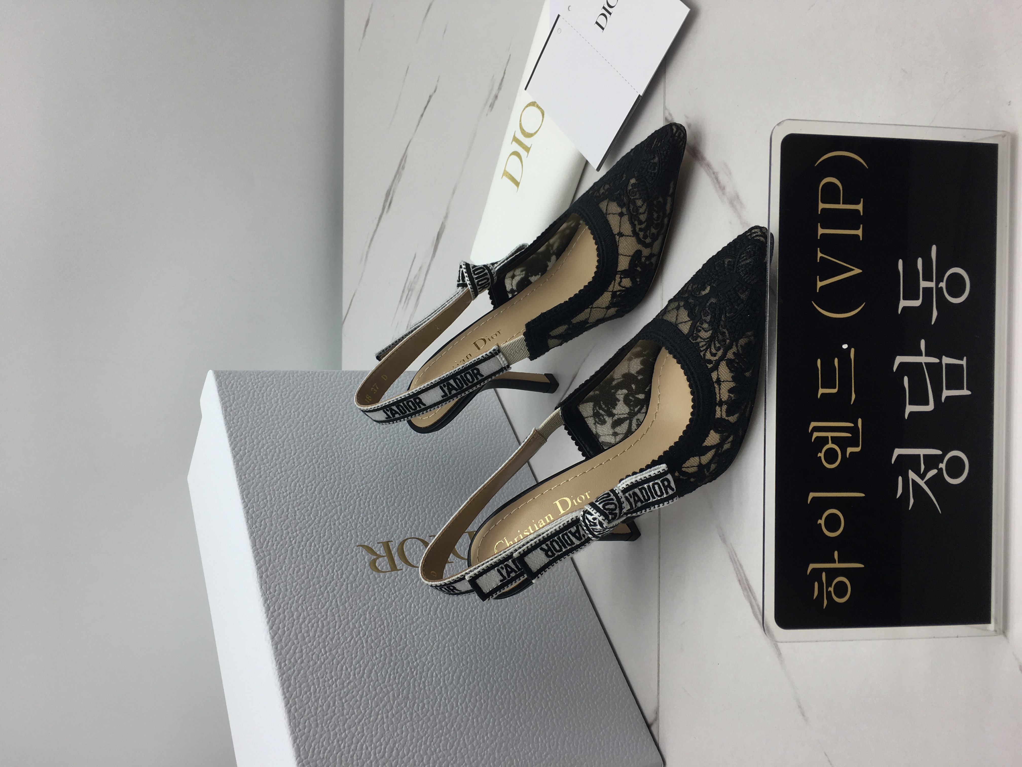 디올 쟈디올 슬링백 (굽 9.5cm)