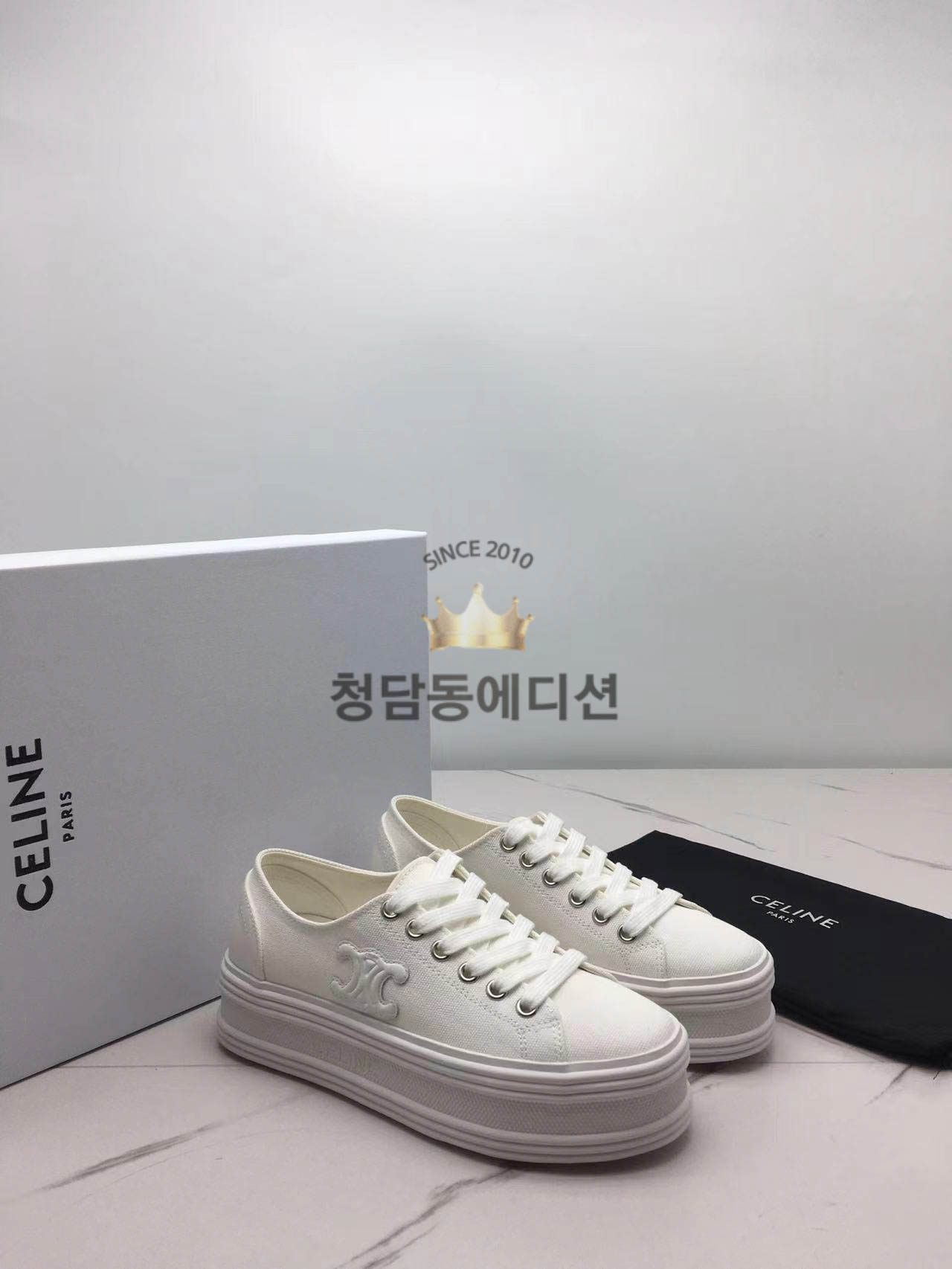 셀린느 23ss 트리오페 플랫폼 스니커즈