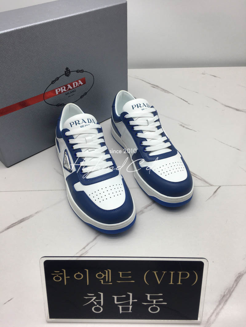 프라다 23SS 다운타운 레더 스니커즈 (남녀공용)