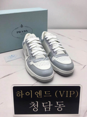 프라다 23SS 다운타운 레더 스니커즈 (남녀공용)
