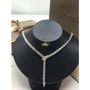 불가리 세르펜티 바이퍼 다이아 목걸이