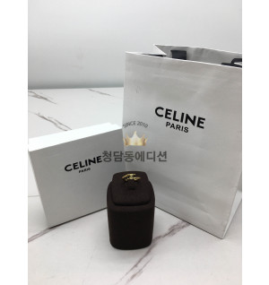 셀린느 트리오페 반지 (컬러 옐로우골드, 화이트골드)