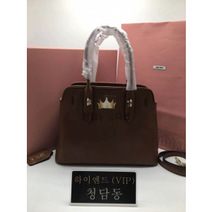 미우미우 아방뛰르 나파 가죽백