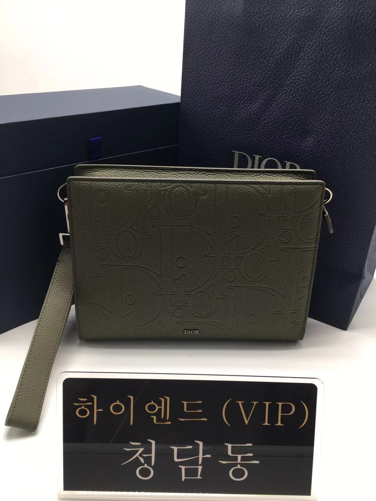 디올 트라이앵글 파우치 2ESCA483