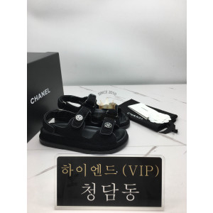 샤넬 벨크로 샌들
