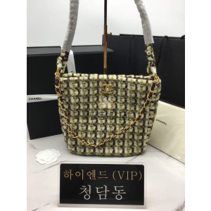 샤넬 23A 트위드 호보백