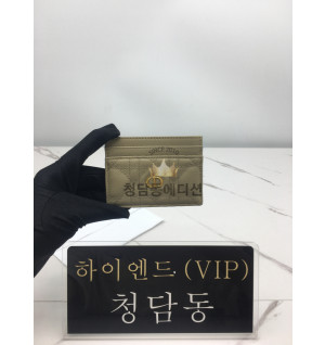 디올 카로 프레지아 카드홀더 (컬러 베이지)