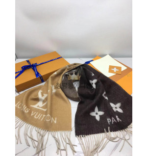 루이비통 캐시미어 그라데이션 모노그램 머플러