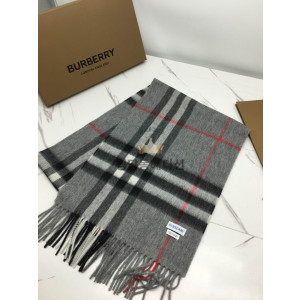 버버리 캐시미어 체크 머플러