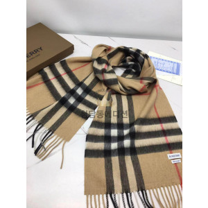 버버리 캐시미어 체크 머플러