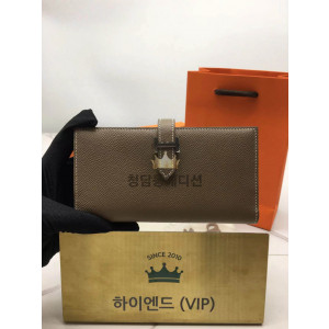 에르메스 베안 장지갑 (컬러 에토프) (금장/은장) (올수공)