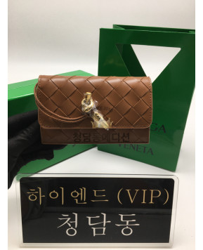 보테가 베네타 안디아모 지퍼 카드 케이스 776031 (컬러 브라운)