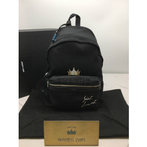 생로랑 26M 백팩 배낭 가방 로고 블랙 (upgrade ver.)