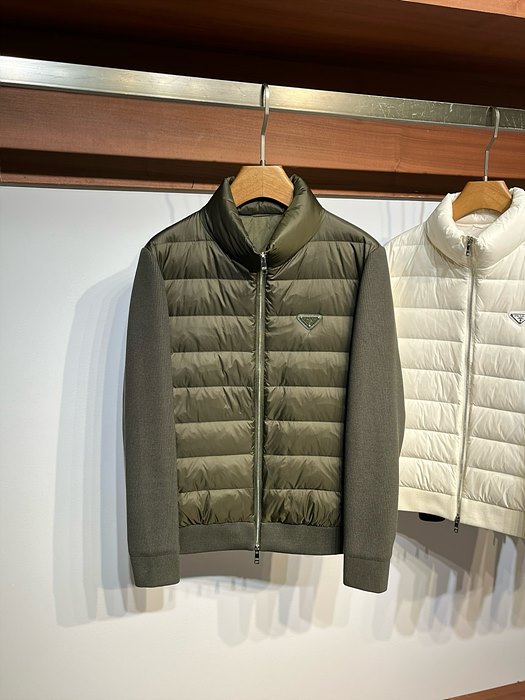 프라다 24fw 다운 패딩가디건 (4color) (남성용)