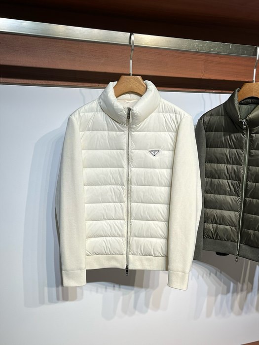 프라다 24fw 다운 패딩가디건 (4color) (남성용)