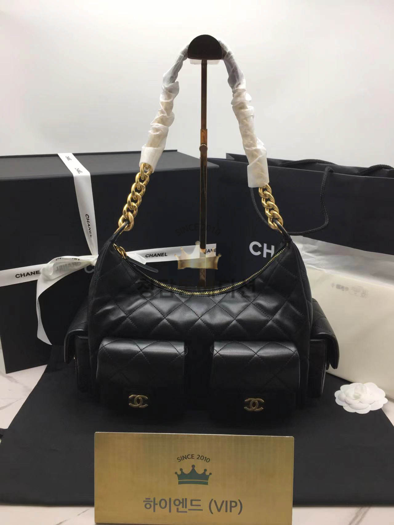 샤넬 25C 크루즈 호보백 맥시