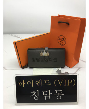 에르메스 베안 장지갑 (컬러 에땅) (금장/은장) (올수공)