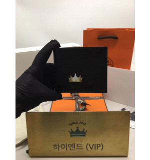 에르메스 시티즌 반지갑 (컬러 블랙)
