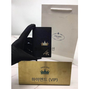 프라다 사피아노 카드지갑 2MC101 (컬러 블랙(은장))